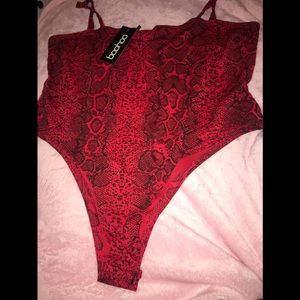 Snake Print Bodysuit